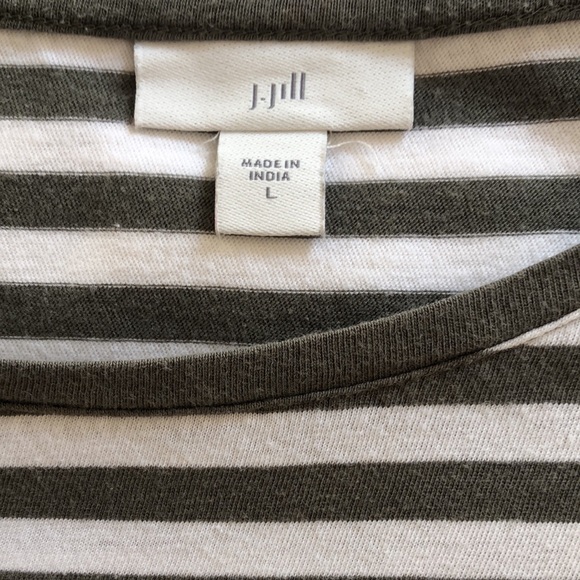 J Jill striped cotton top - Picture 6 of 8